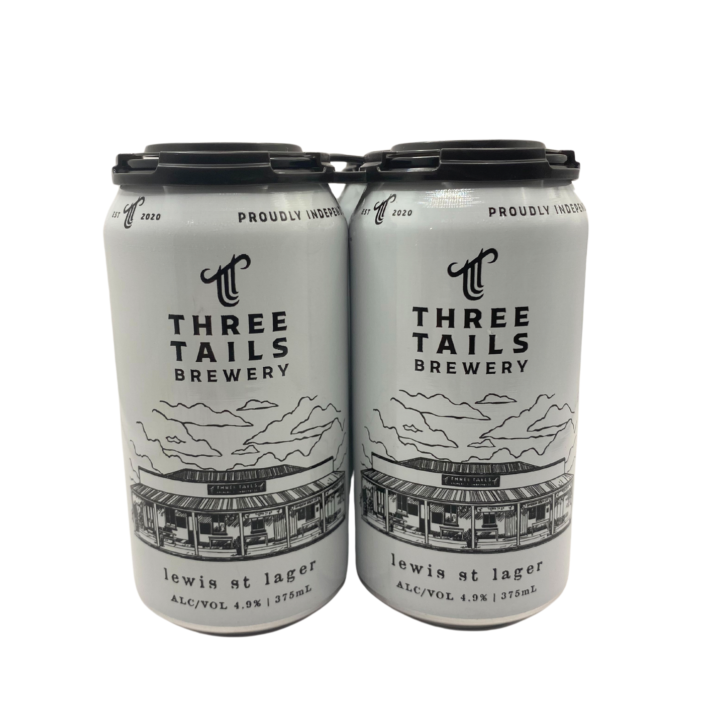 Three Tails Brewery - Lewis Street Larger 375ml (4 Pack)