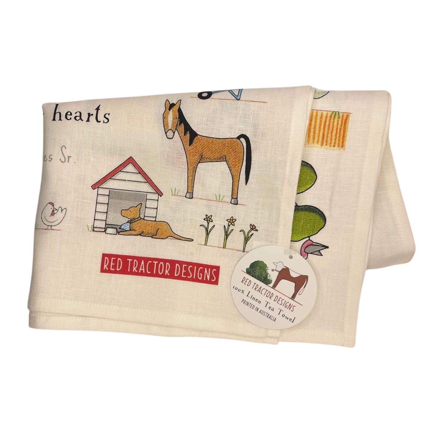 Red Tractor - Tea Towels (Rodriguez)