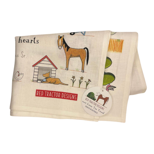 Red Tractor - Tea Towels (Rodriguez)