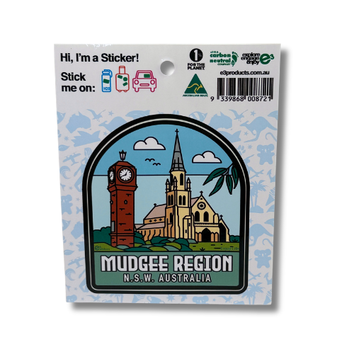 e3 - Mudgee Sticker