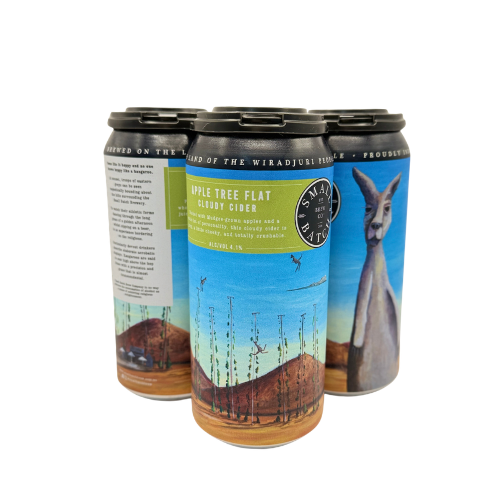 Small Batch - Apple Tree Flat Cider 440mL (4 Pack)