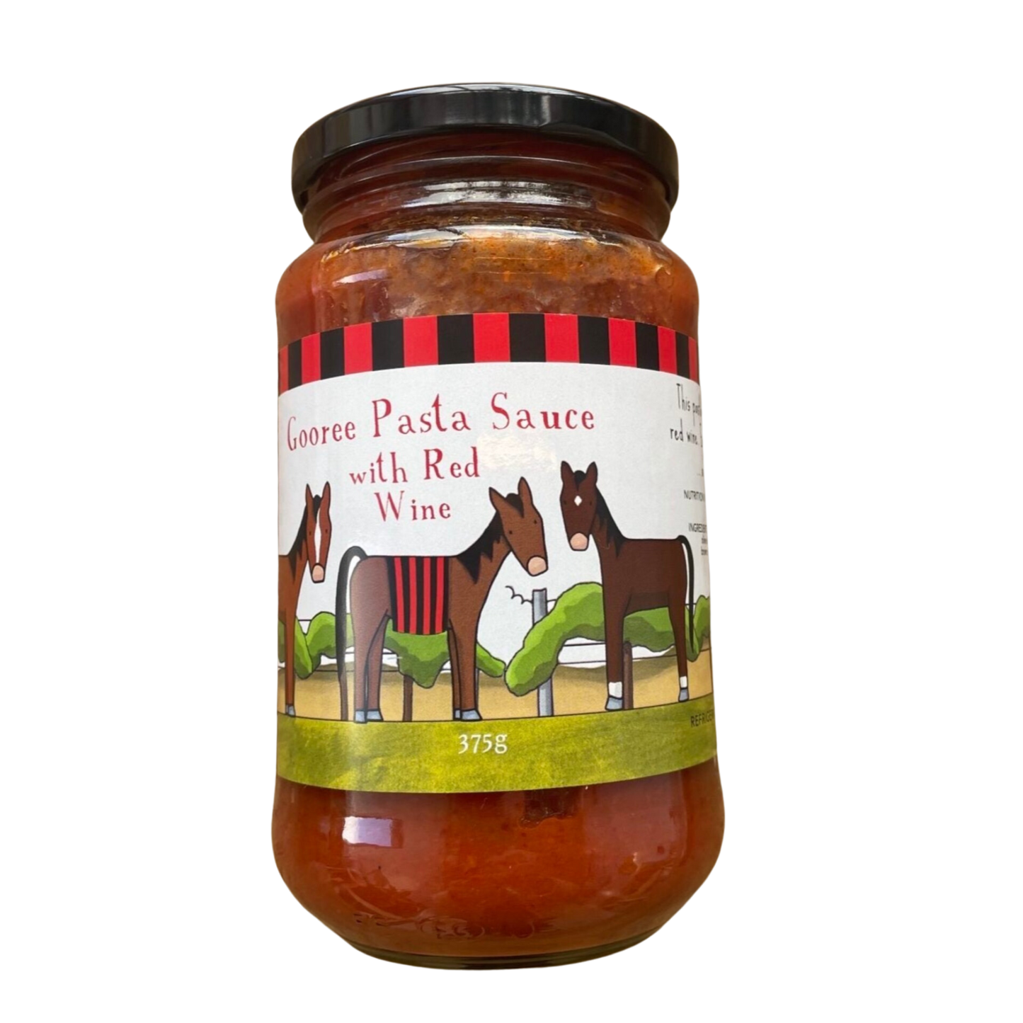 Gooree Park - Pasta Sauce with Red Wine 375g