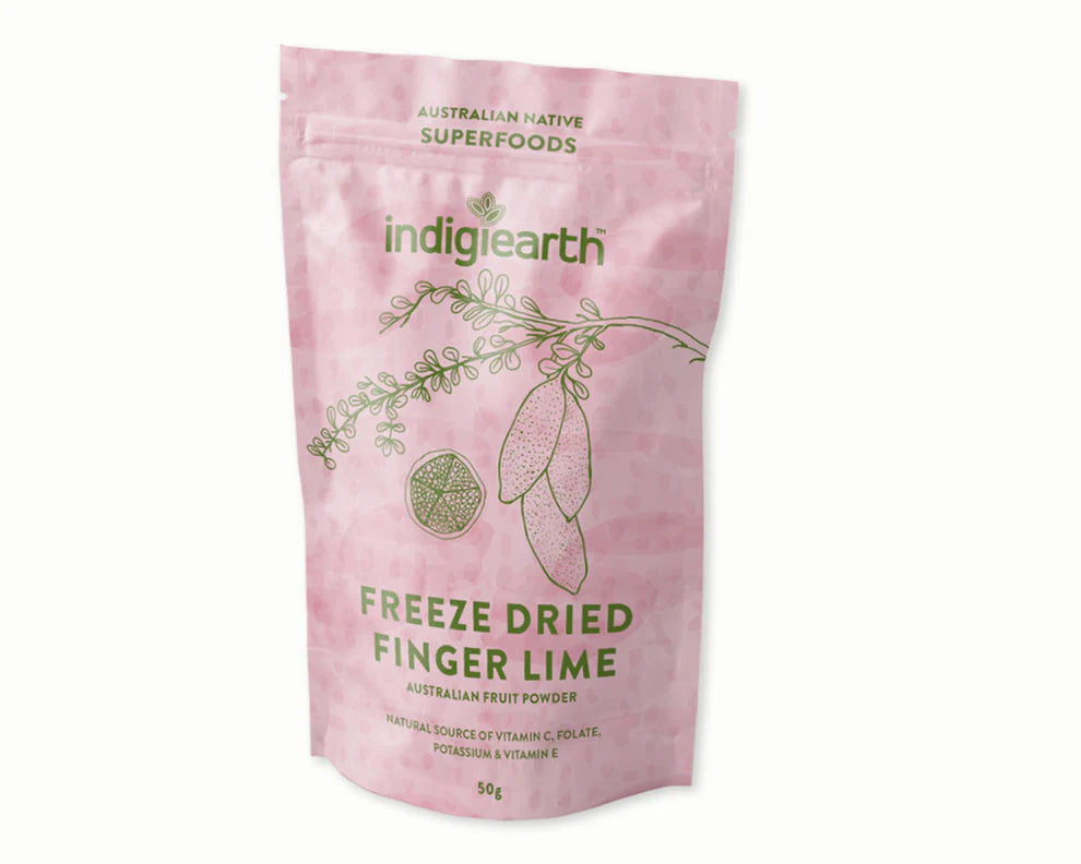 Indigiearth - Freeze Dried Finger Lime 50g