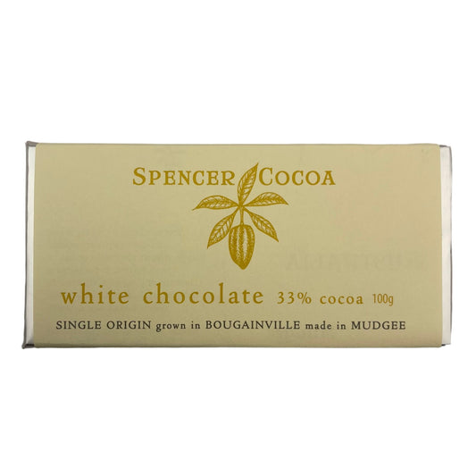 Spencer Cocoa - White Chocolate 100g