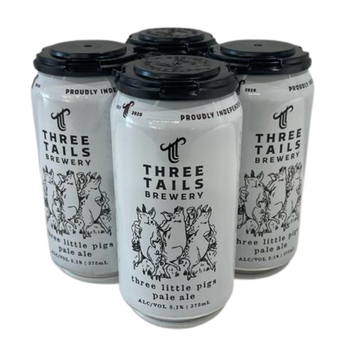 Three Tails Brewery - Three Little Pigs 375ml (4 Pack)
