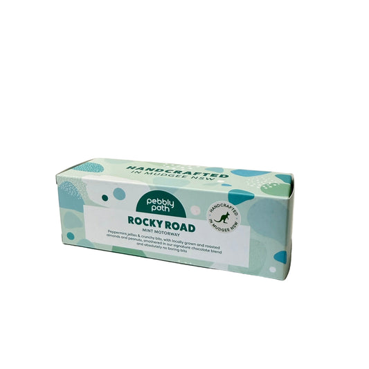 Pebbly Path Rocky Road - Mint Bar