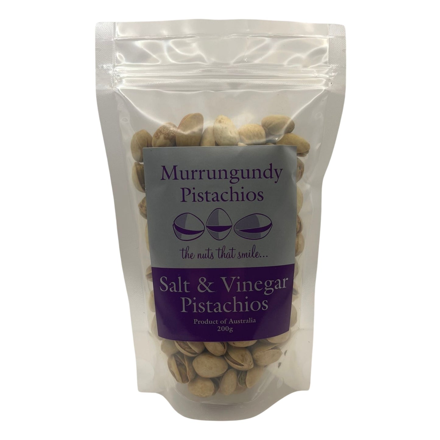 Murrungundy - Salt + Vinegar Pistachios 200g