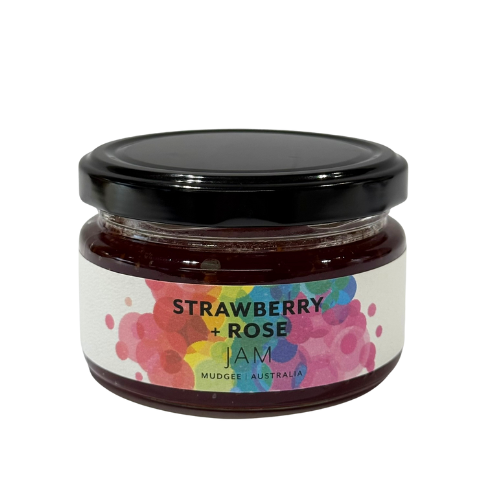 Lazy Oak - Strawberry & Rose Jam 185g