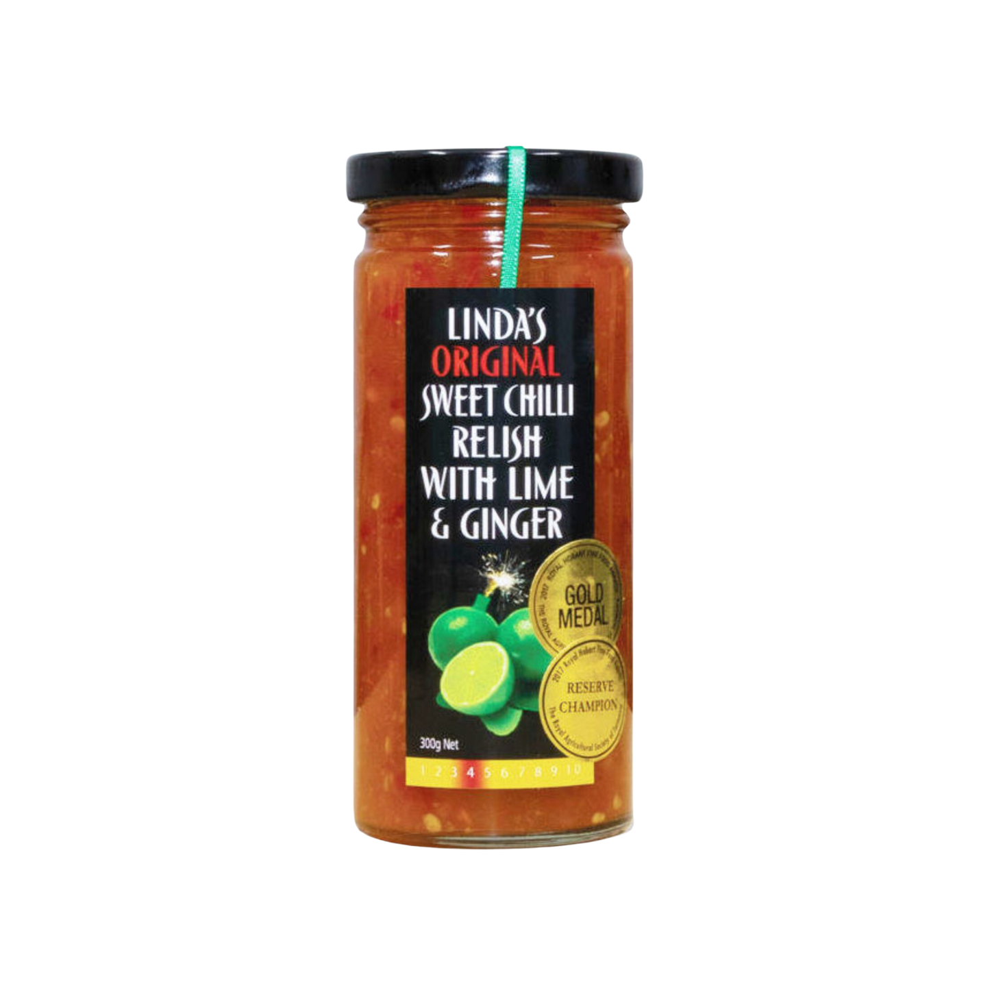 Linda's - Lime & Ginger Original Sweet Chilli Relish 300g